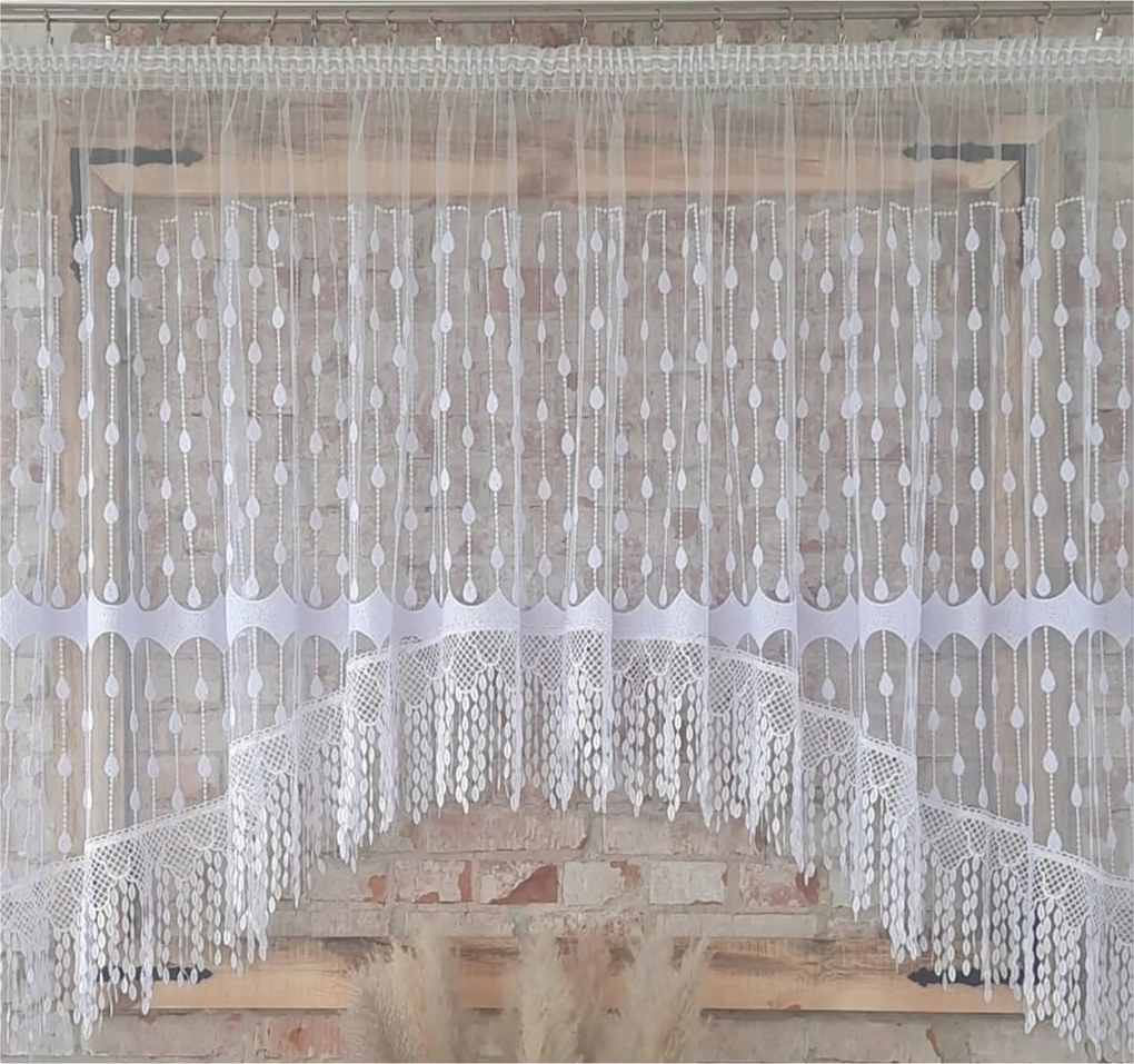 Függöny 400x140 "Csepp",ív. gip. 30cm