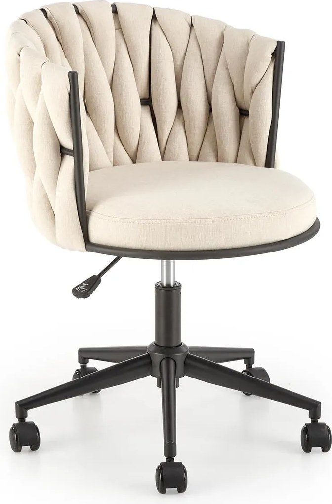 Ifjúsági forgószék Talon Halmar Bézs fekete alap