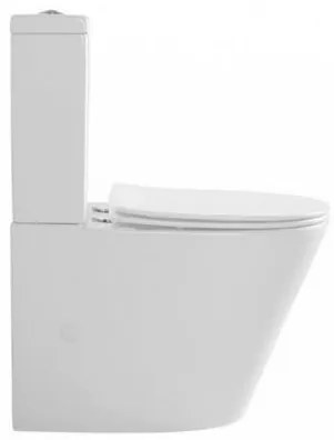 Paulo rimless WC kombi alsó/hátsó kifolyással