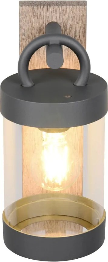 Fali kültéri lámpa (magasság 33 cm) Sambesi – Trio