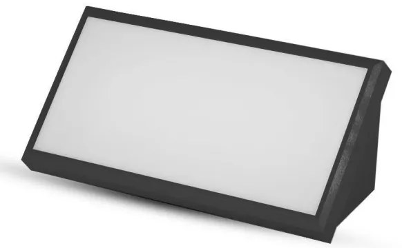 LED Kültéri fali lámpa LED/20W/230V 3000K IP65 fekete