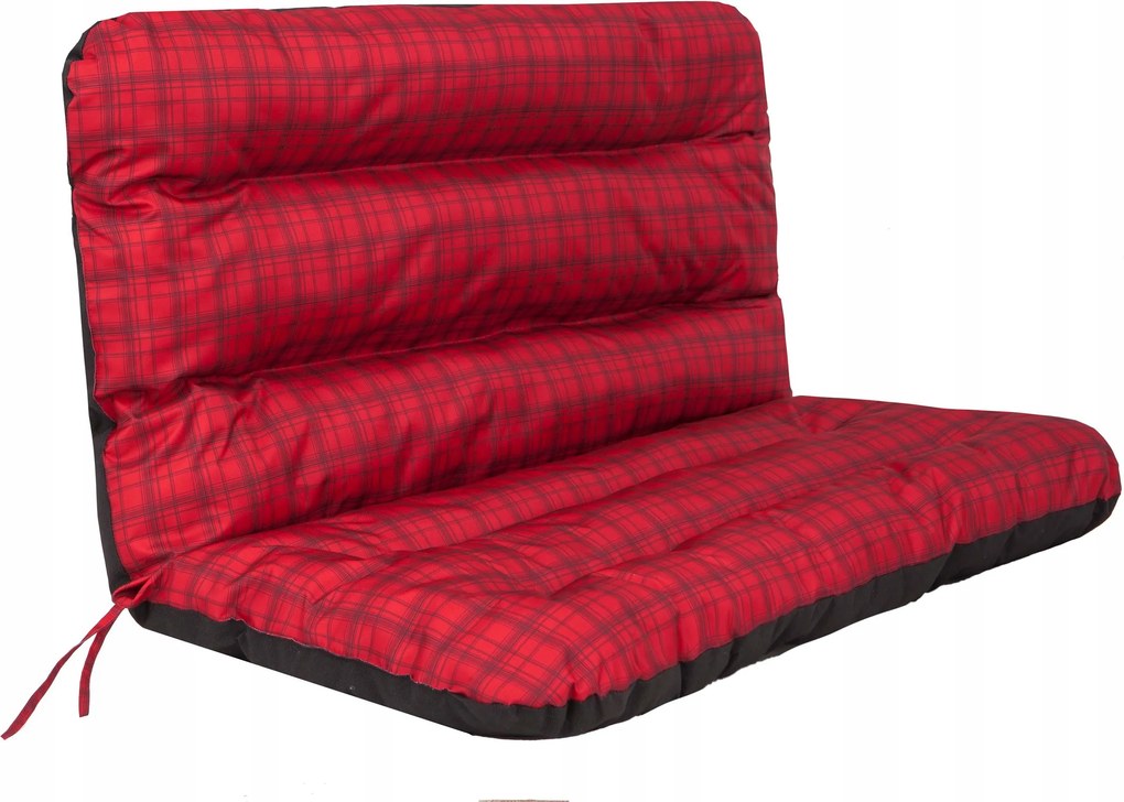 Kerti párna hintaágyhoz háttámlával, padpárna 180x110cm