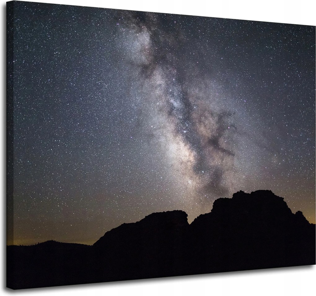 Vászonkép Kozmosz Csillagok Galaxis Köd Természet Csillagászat 100x80