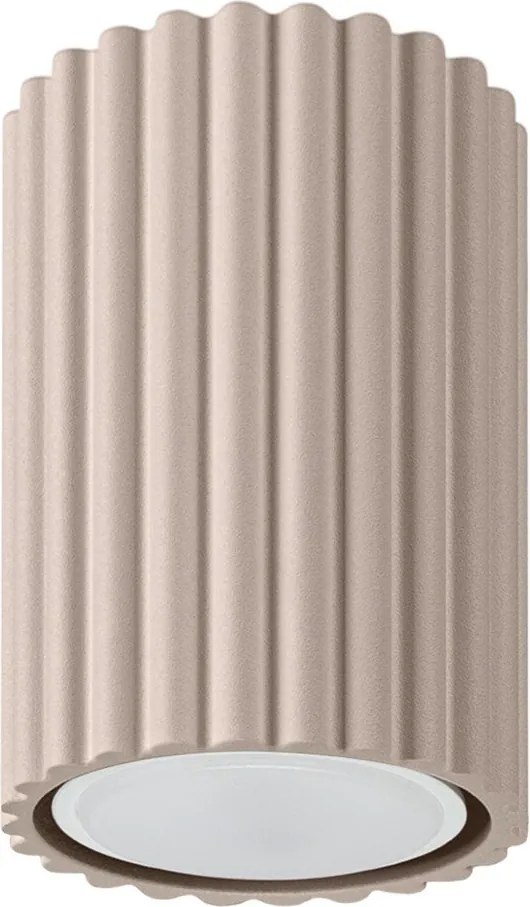 Szürkésbarna fém spotlámpa ø 6,5 cm Gleam – Sollux