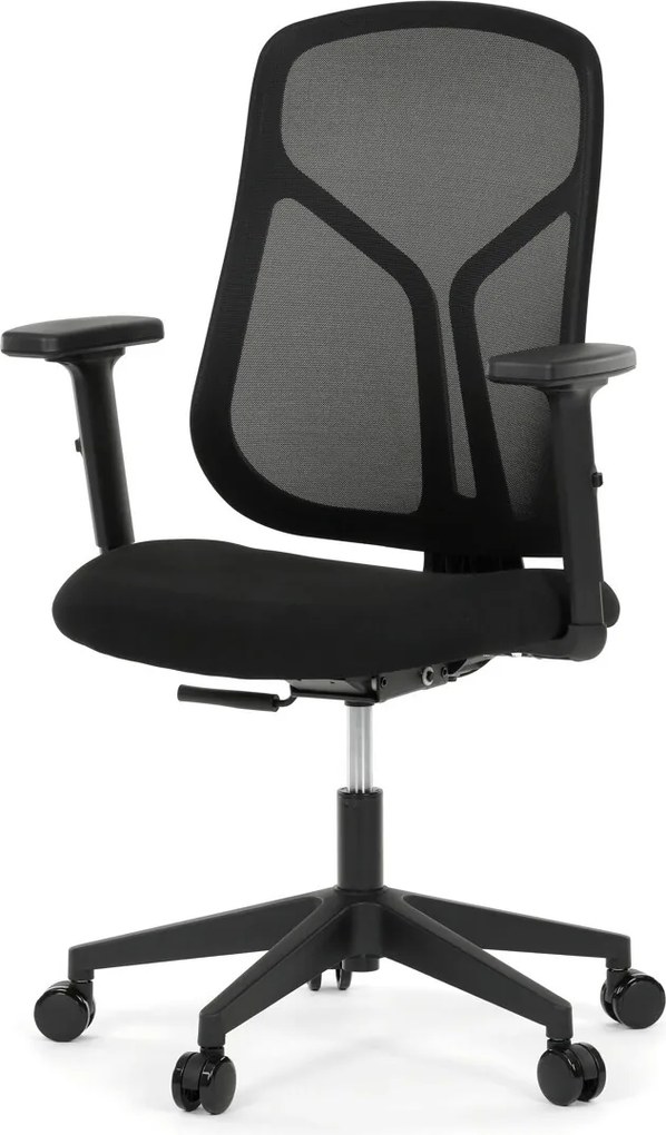 Irodai szék szinkronmechanikás fekete hálós KA-S2173 BK