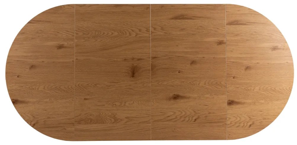 Bővíthető Étkezőasztal Arany/Fekete Színben. DORIAN 80-160 cm