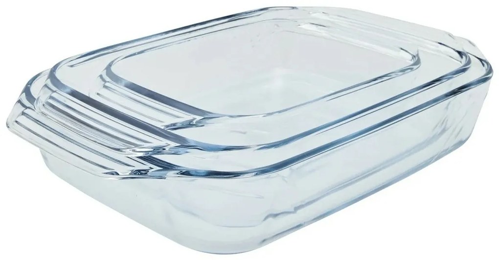 Pyrex Üveg sütőedény szett 3 db, 1,4 l + 3 l + 4 l
