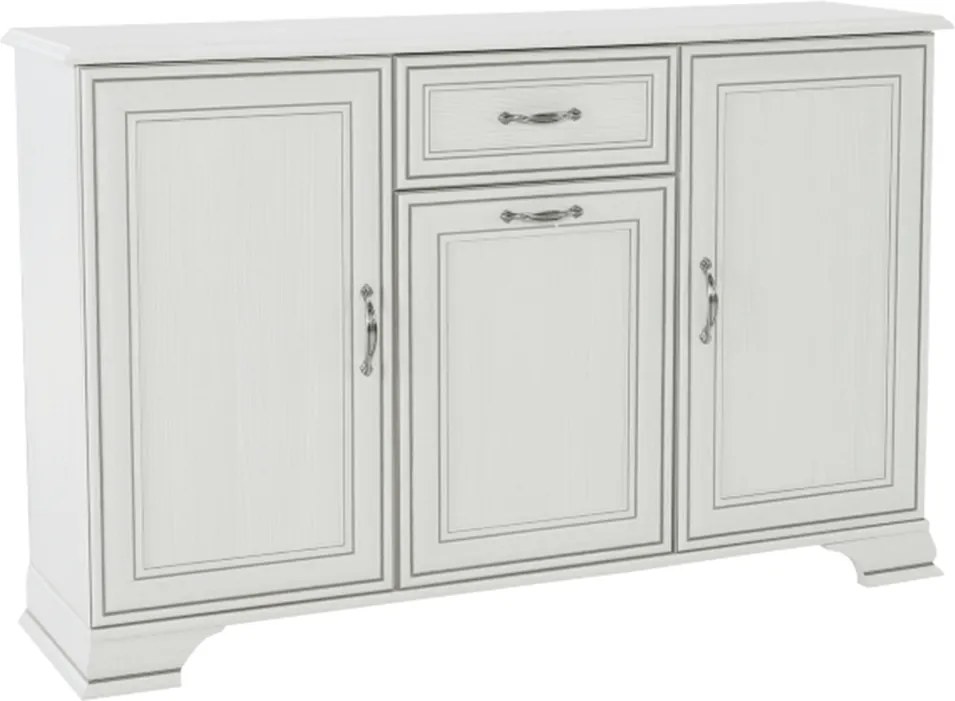 Kombinált komód 3D1S, woodline bézs, TIFFY 08