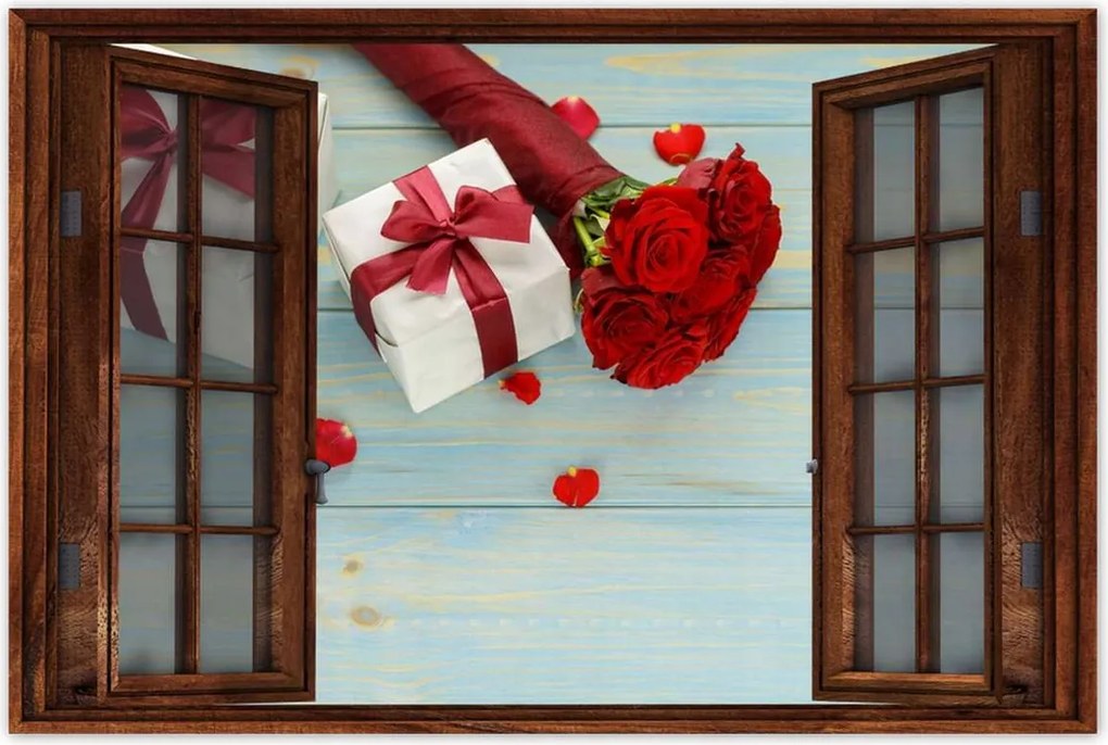 Poszterek 90x60 Nőnap Ajándék Love