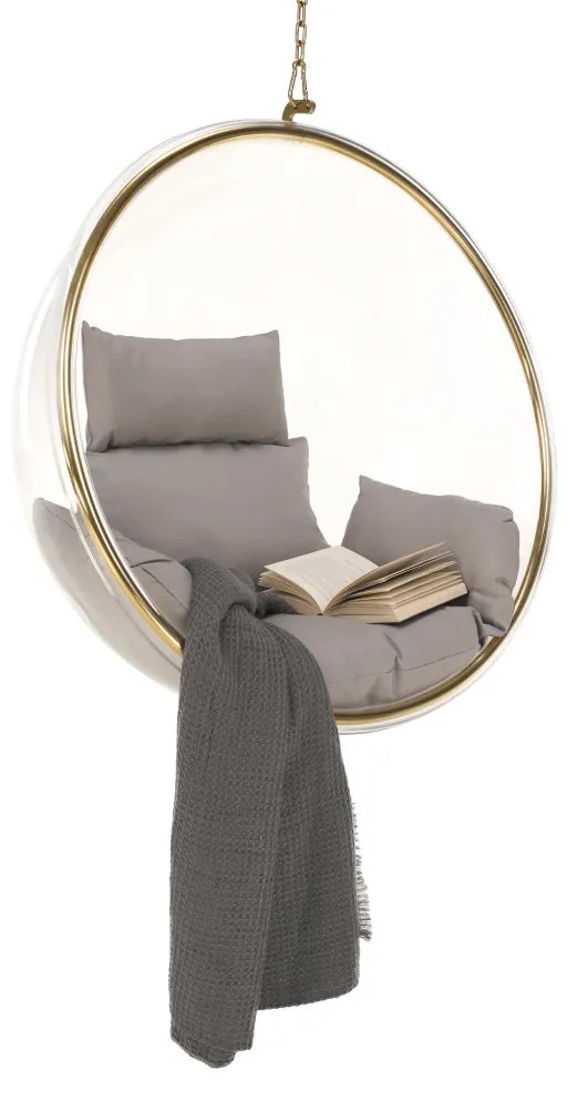 Bubble arany-szürke függőfotel