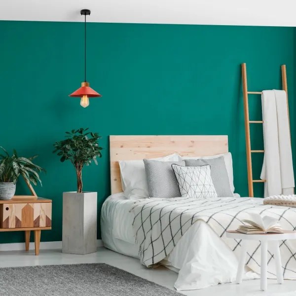 MANAVGAT kábellel függesztett csillár 1xE27/40W/230V piros/barna