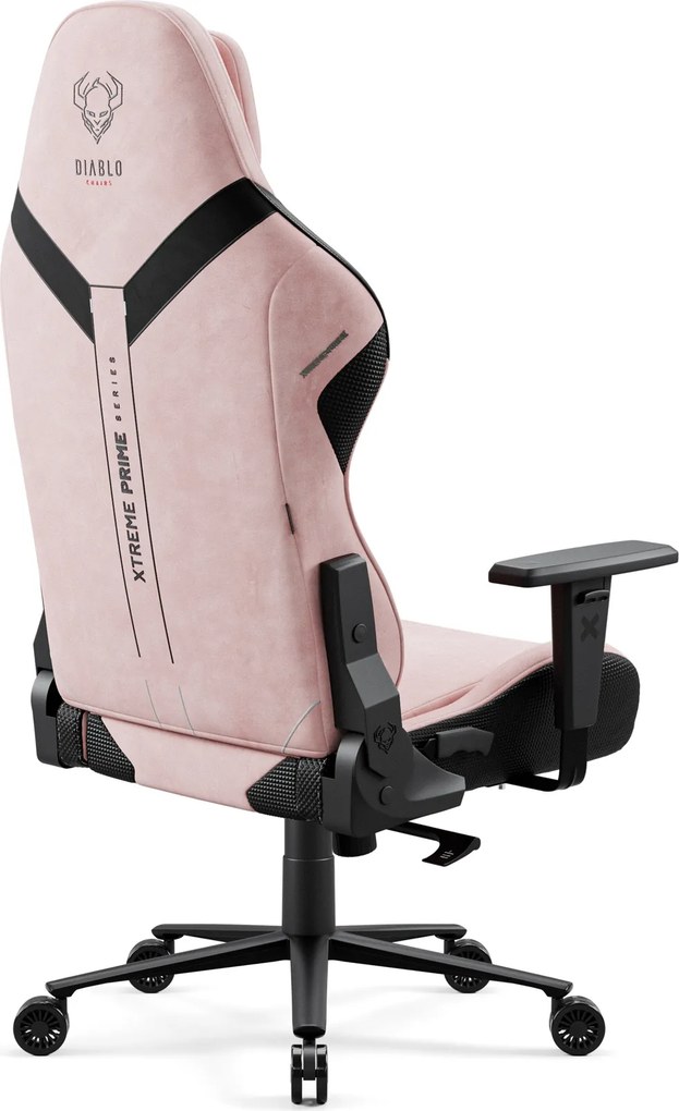 Gamer szék Normal Size, fekete-rózsaszín: Diablo X-One Prime Akira Pink