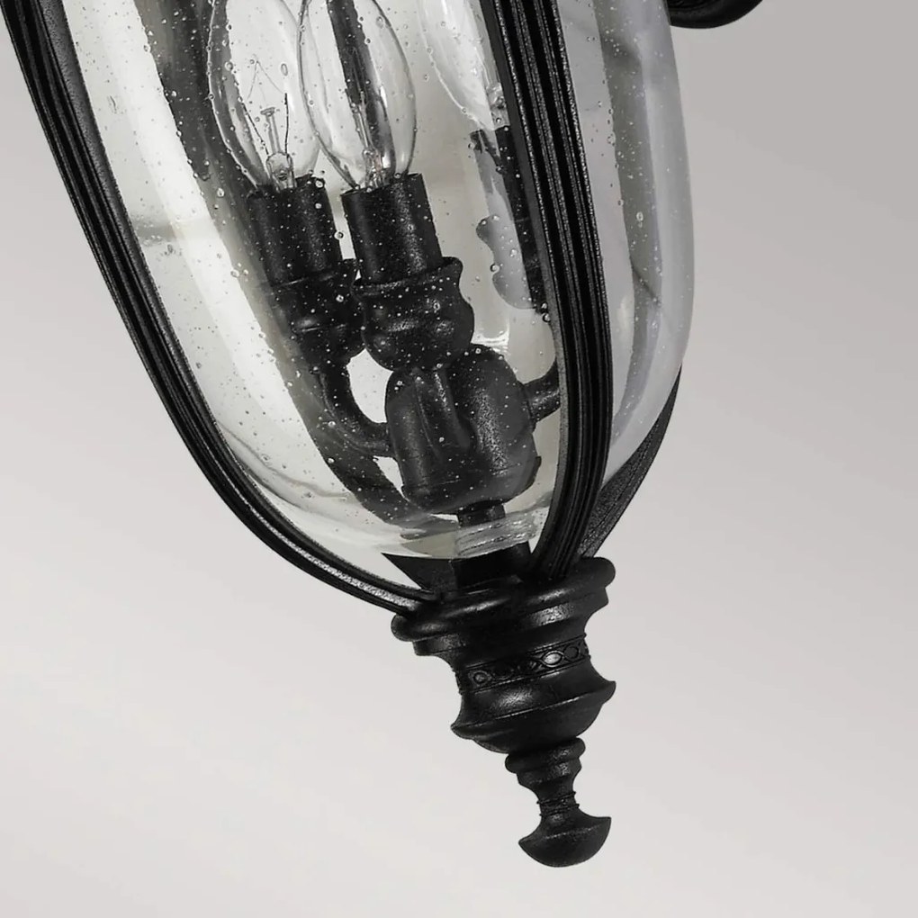 Feiss ENGLISH BRIDLE FE-EB2-M-BLK Fali lámpa 3x60W/E14 IP44