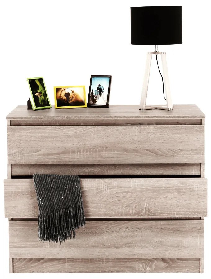 HANY NEW 003 komód, sonoma tölgy