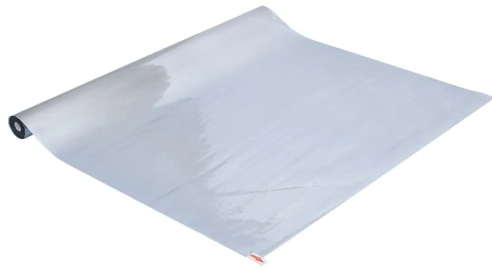ezüst PVC tükröző statikus napsugárzás elleni fólia 90 x2000 cm