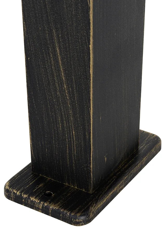 Ipari álló kültéri lámpa antik arany 80 cm IP44 - Baleno