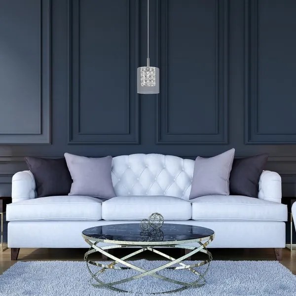 Rabalux 3114 - Kristálycsillár zsinóron DUCHESS 1xG9/40W/230V