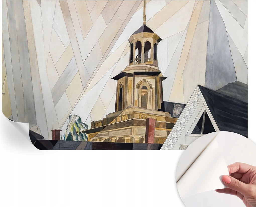 Fotótapéta Öntapadós Fali Falfestmény Építészeti torony 416x254 cm