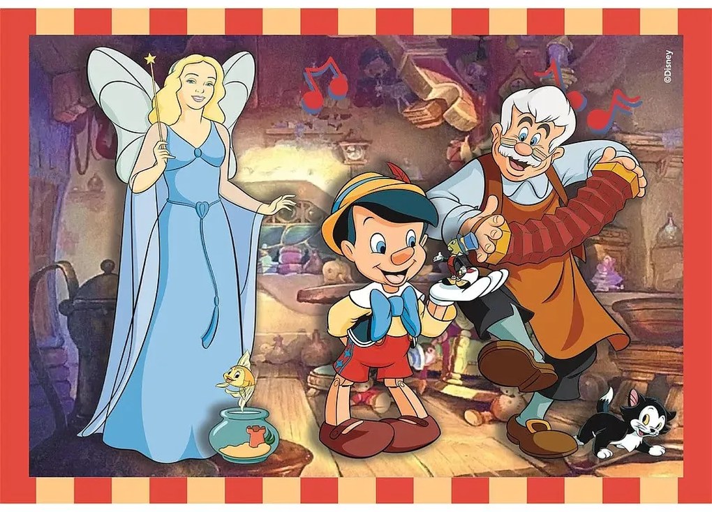 Disney Classics 4 az 1-ben puzzle Clementoni
