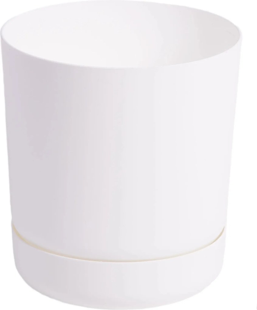 Satina 13 kerek kaspó matt állvánnyal