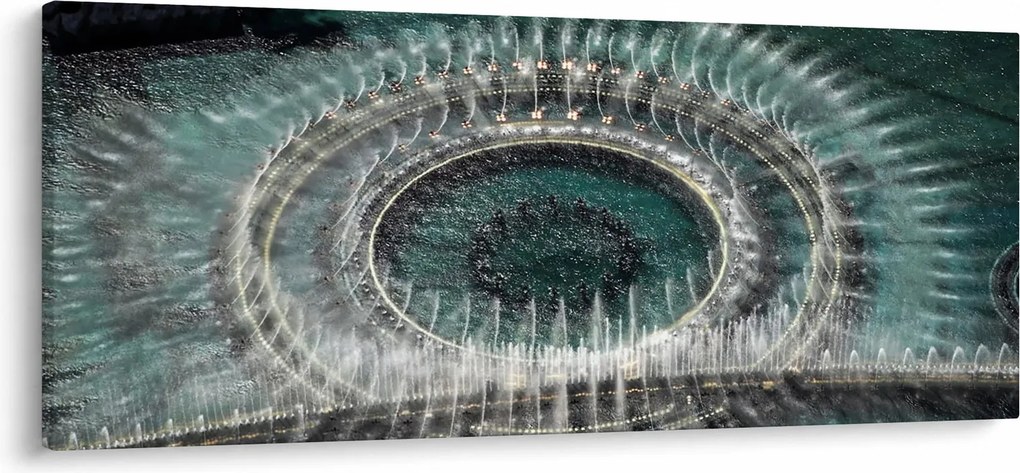Szökőkút képe (120x50 cm)