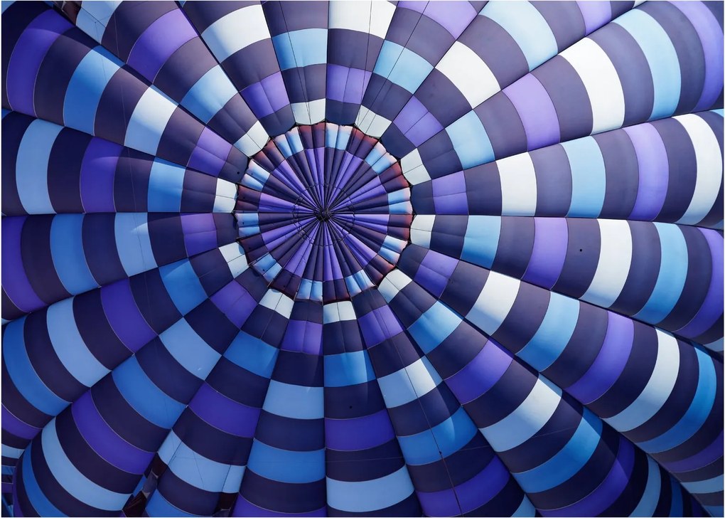 Egy kép a repülő léggömb szerkezetéről (üvegen) (70x50 cm)