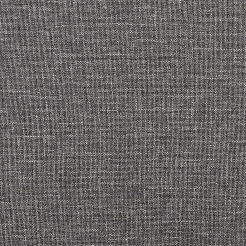 világosszürke szövet lábzsámoly 45 x 29,5 x 35 cm