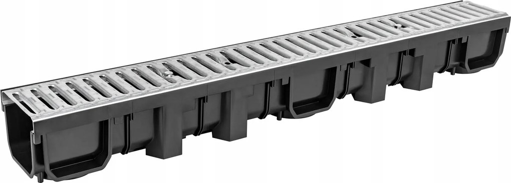 Lineáris Vízelvezetés vályú A15 rács fém H105