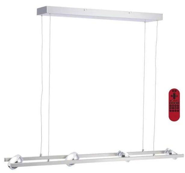 Leuchten Direkt 12470-55 - LED RGB Dimmelhető csillár OPTI 8xLED/3W/230V+ távirányító