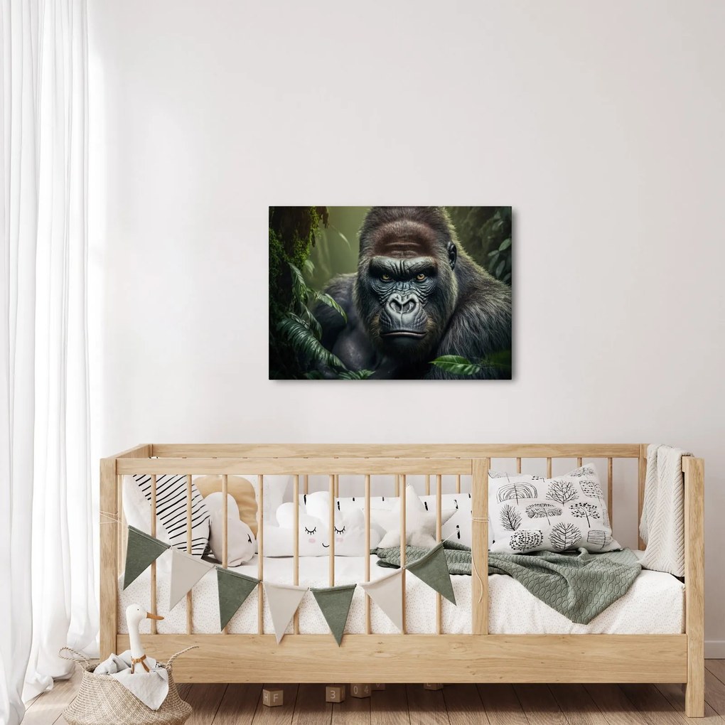 Kép - Egy gorilla portréja (70x50 cm)