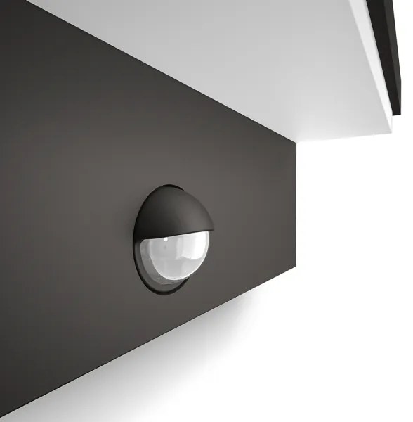 Philips 16484/93/P0 - LED Kültéri lámpa érzékelővel BUSTAN 2xLED/4,5W IP44