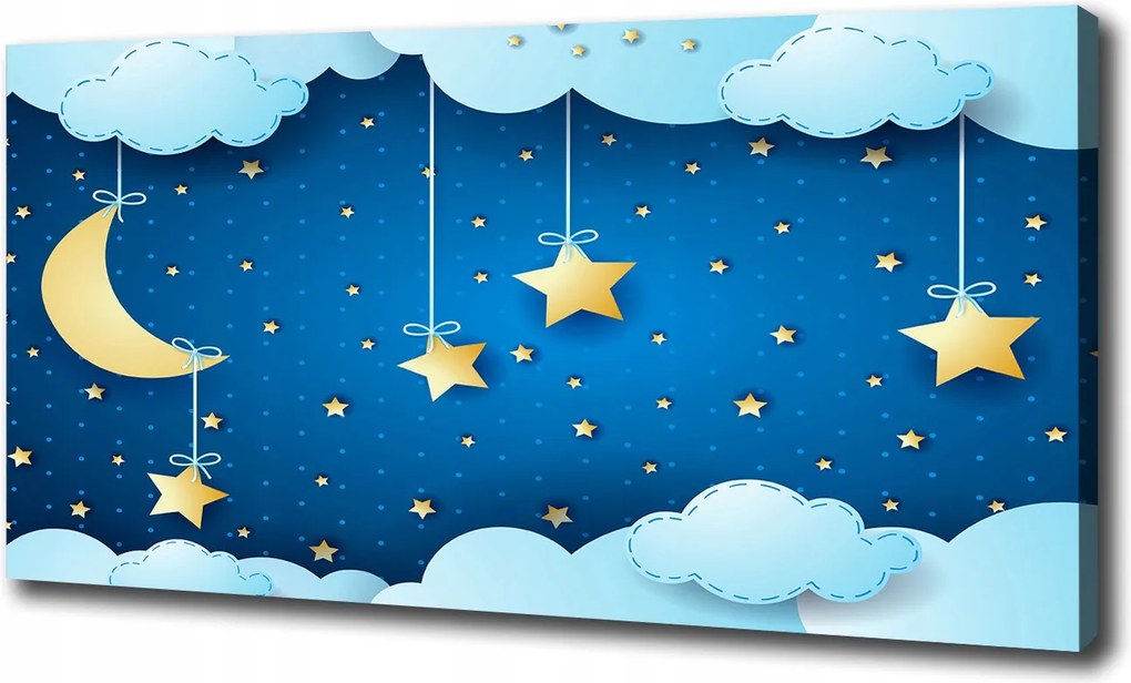 Canvas falikép Éjszakai égbolt 120x60 cm