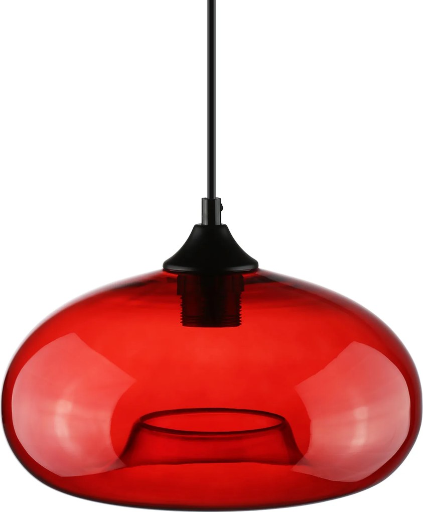 Üveg Mennyezeti Lámpa Függeszték Csillár E27