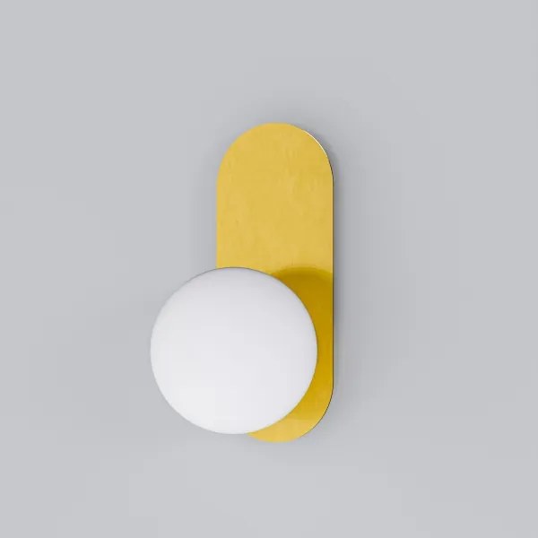 Fali lámpa 1xE27/40W/230V arany/fehér