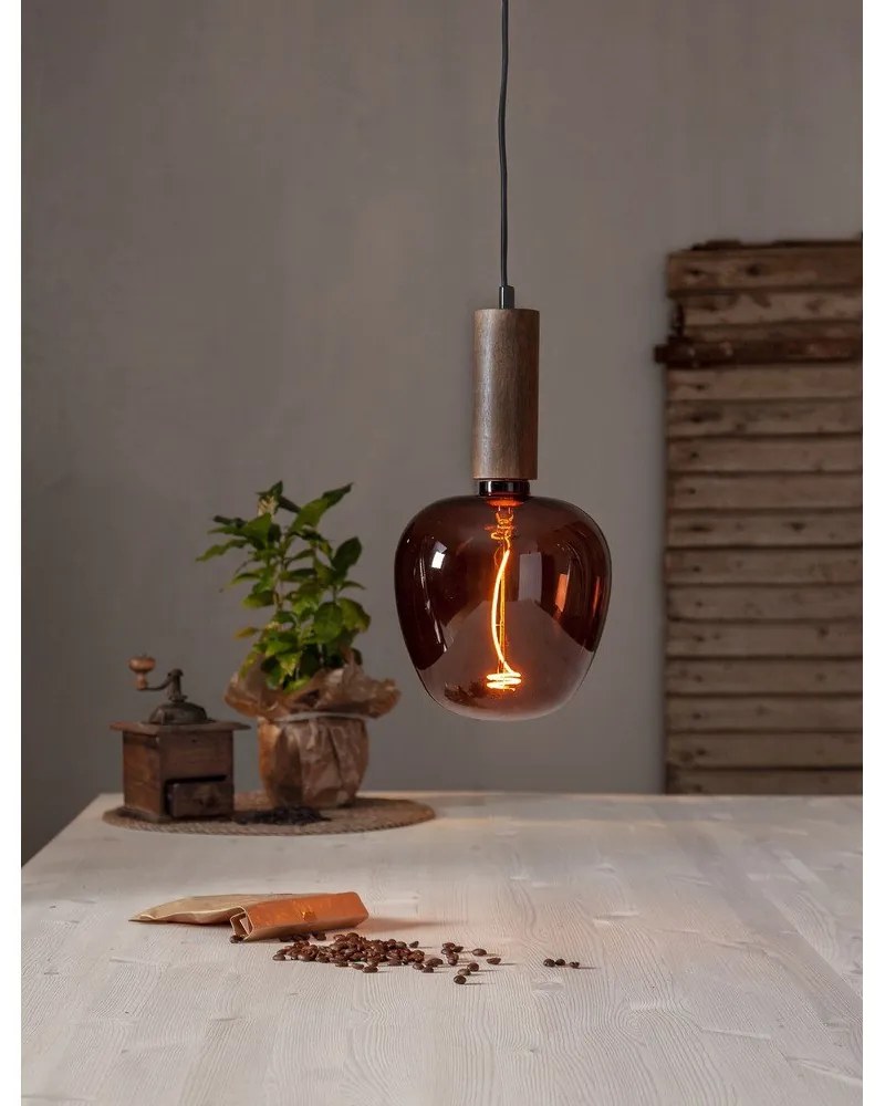 Sötétbarna függőlámpa Tub – Star Trading