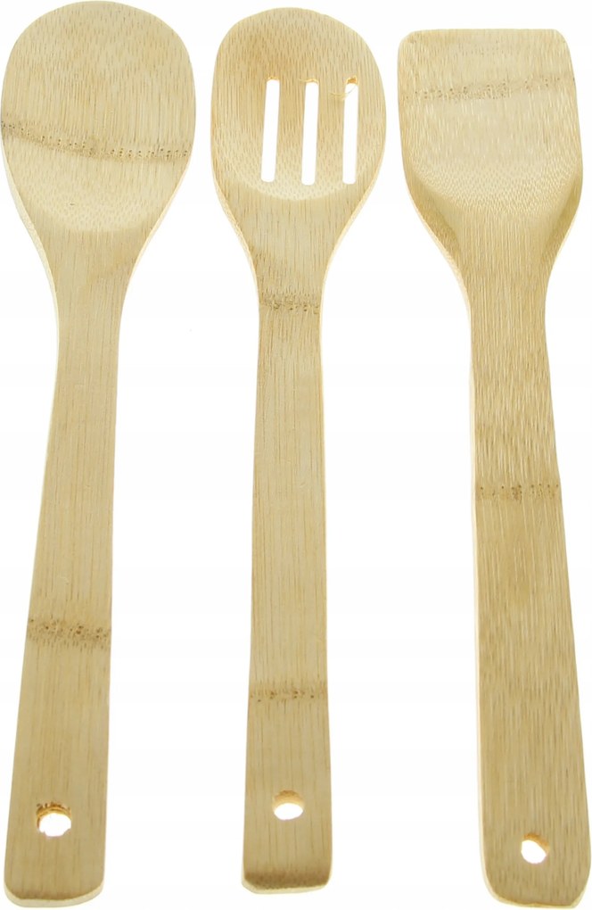 Konyhai Eszközök Bambusz Kanál Lapátok 3 db