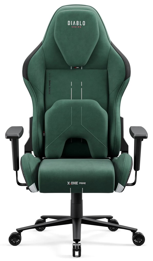 Gamer szék zöld Normal Size: Diablo X-One Prime Forest Green