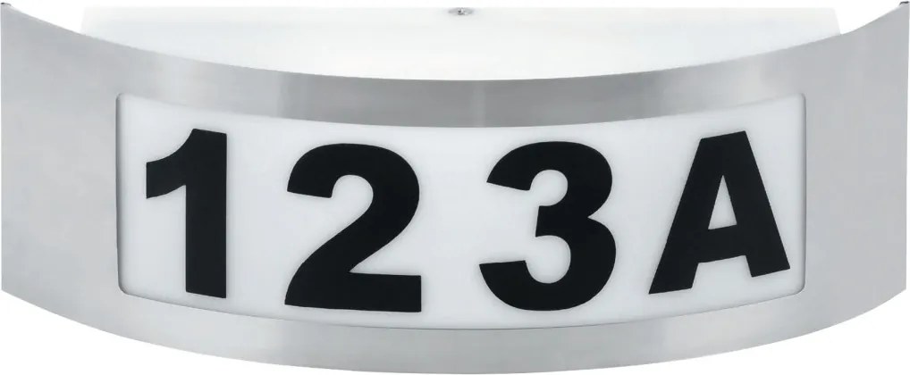 POLUX 309792 RONO Modern Kültéri Fali Lámpa Ezüst E27 IP54