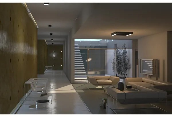 Immax Neo 07074L-15BD-Készlet 2x LED Dimmelhető lámpa CANTO 2xLED/12W/230V + távirányító