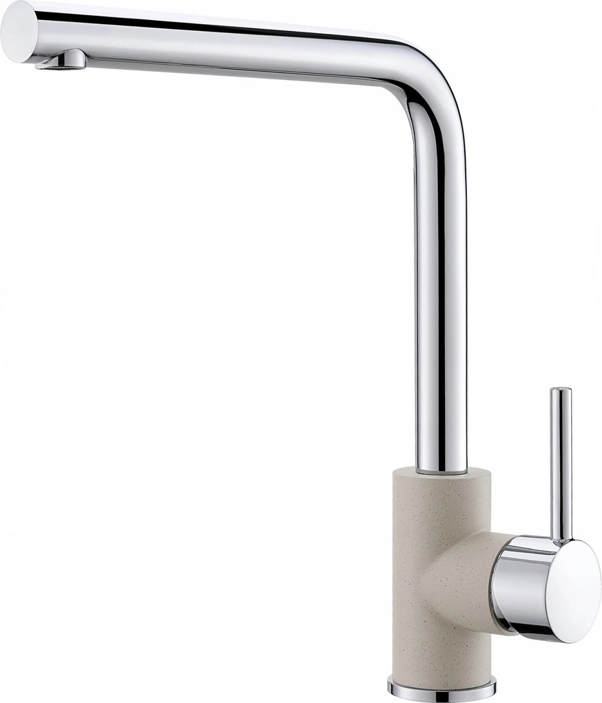 Konyhai Csaptelep Caffe Latte Mosogatóhoz És Króm Forgatható Mosogató Csaptelep