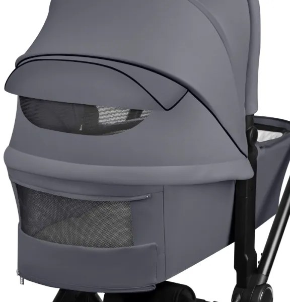 Lionelo - Kombinált 2 az 1-ben babakocsi MIKA PLUS Kőszürke