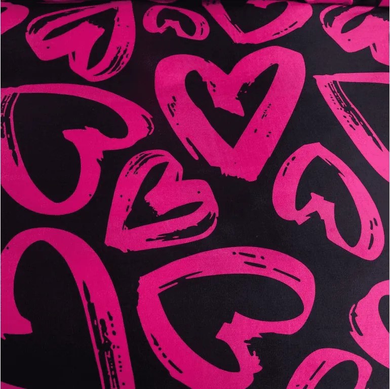 Mikroszálas ágyneműhuzat AMORYS rózsaszín Ágyneműhuzat mérete: 70 x 80 cm | 140 x 200 cm