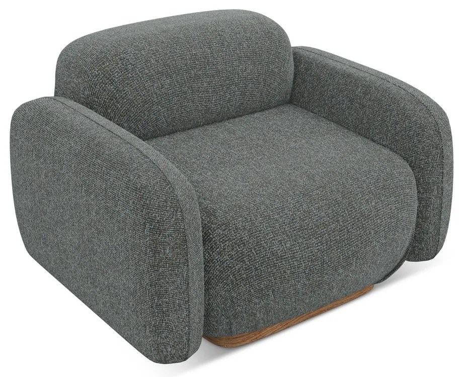 Szürke fotel Ailani – Makamii