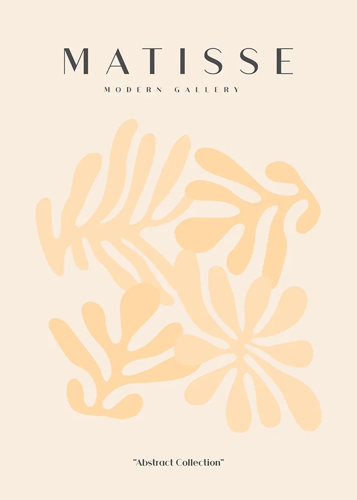 Matisse art bézs homok poszter 40x50cm #613