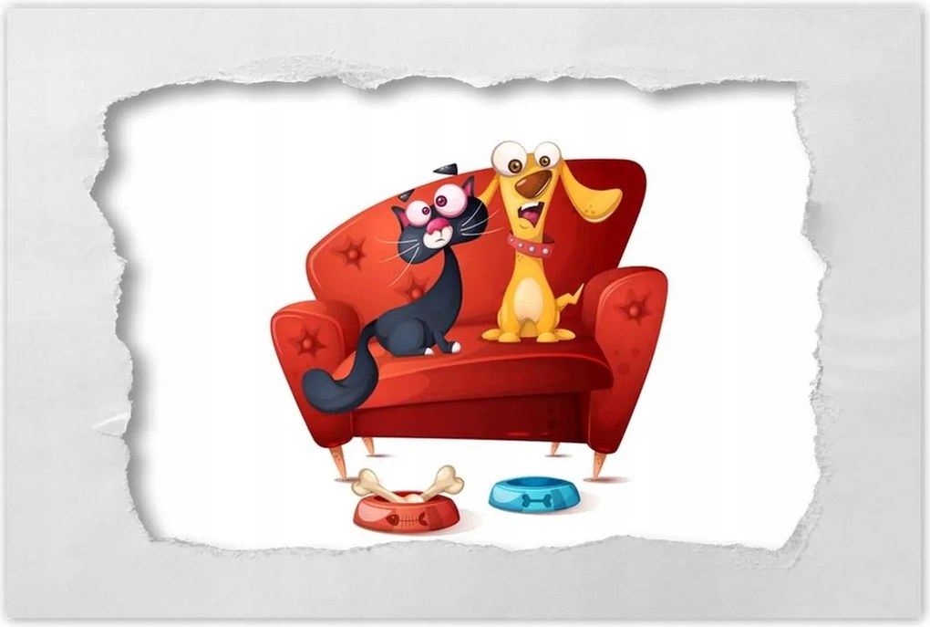 Poszterek 120x80 Cica Cicák Macskák