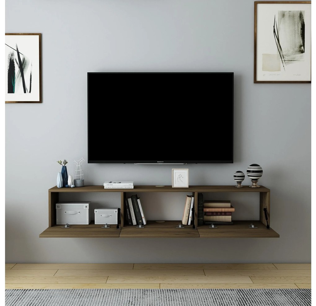 TV asztal/szekrény Dereba (dió). Akció -20%. 1107844