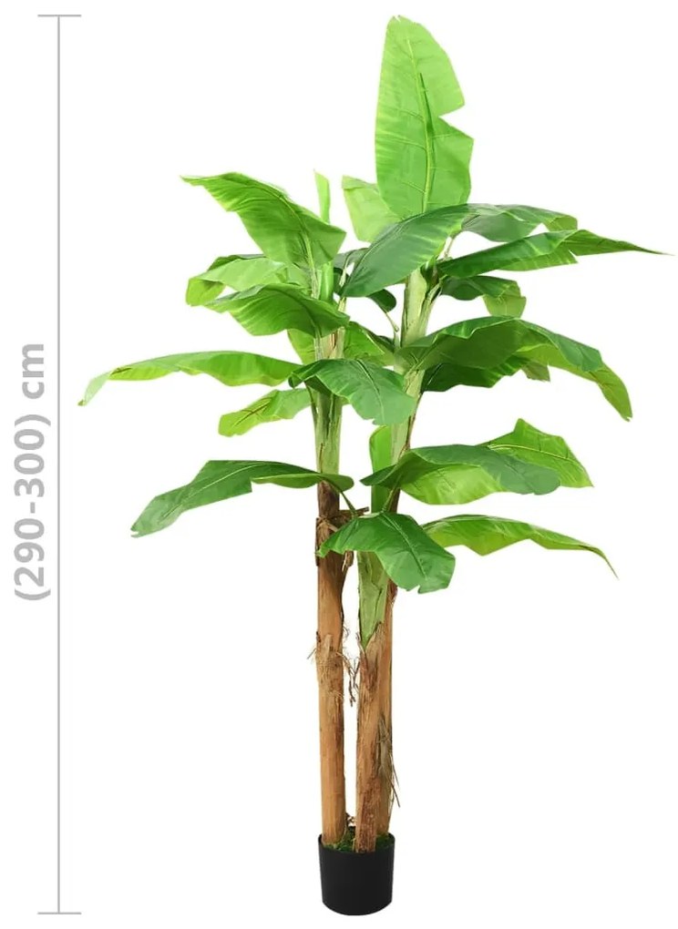 zöld cserepes műcikászpálma 300 cm