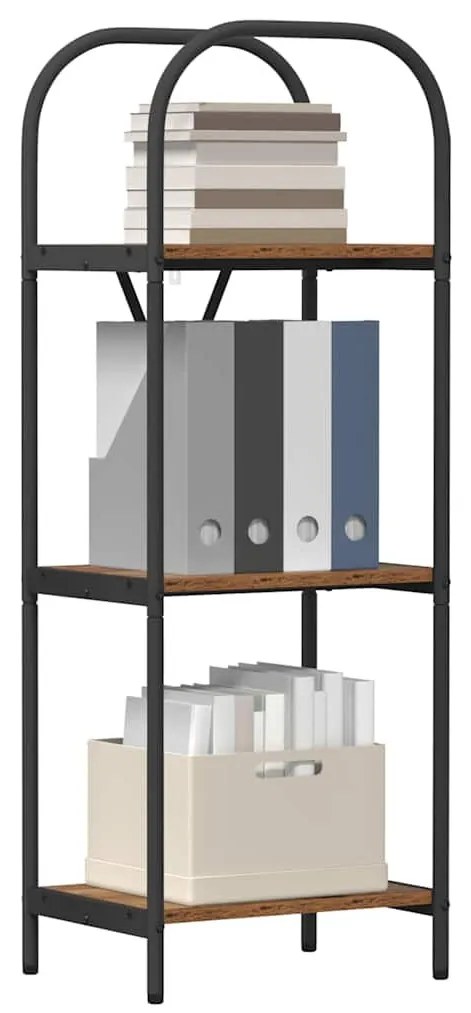 Könyvespolc Régi fa 40 x 30 x 109 cm Faanyag