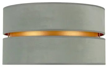 Duolla - Mennyezeti lámpa DUO 1xE27/15W/230V átm. 40 cm világoszöld/arany