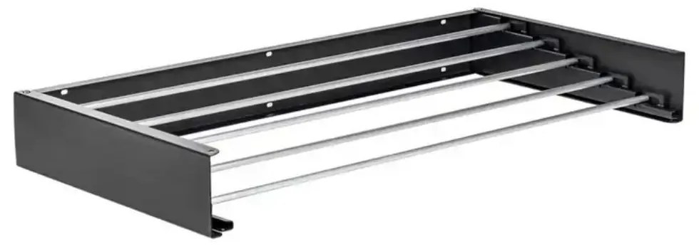Unideco rejtett fali ruhaszárító - antracit (100 cm)